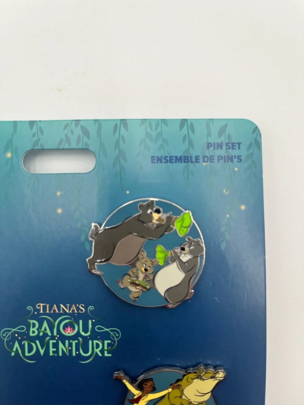 Disney Tiana's Bayou Adventure Enamel Pin Set - Blue, Green